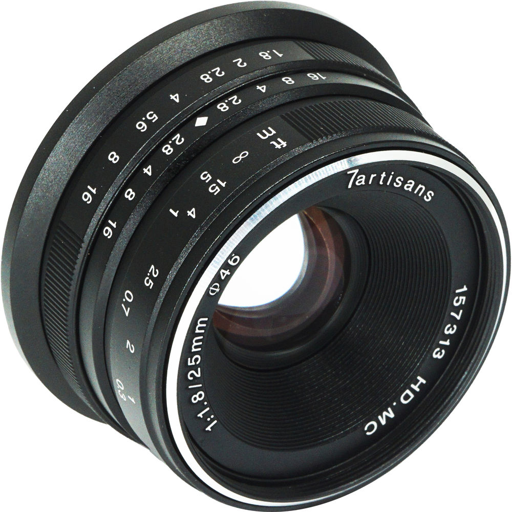 7Artisans Photoelectric 25mm f/1.8 Lens for Panasonic/Olympus Micro Four Thirds