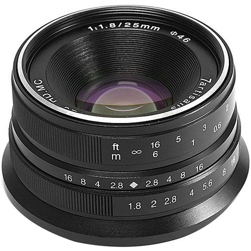 7Artisans Photoelectric 25mm f/1.8 APS-C Format Lens (E-Mount) for Sony Mirrorless Camera