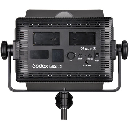 Godox LED500C 3300-5600K Bi-Color LED Video Light with On-BOard Control LCD Panel