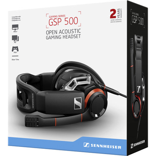 Sennheiser GSP 500 Professional Noise-Canceling Open-Back Design Gaming  Headset