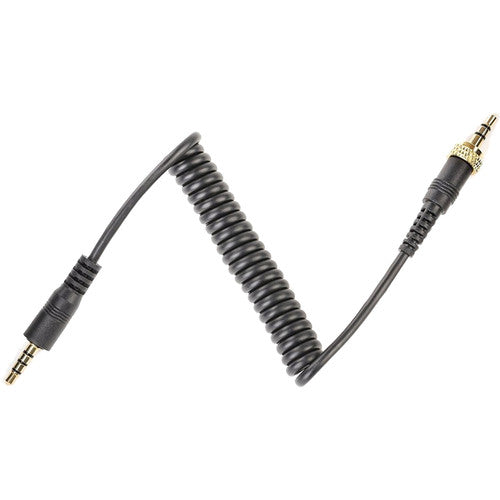 Saramonic SR-PMC1 3.5mm Threaded TRS Male to TRRS Male Audio Patch Cable Adapter for Smartphones