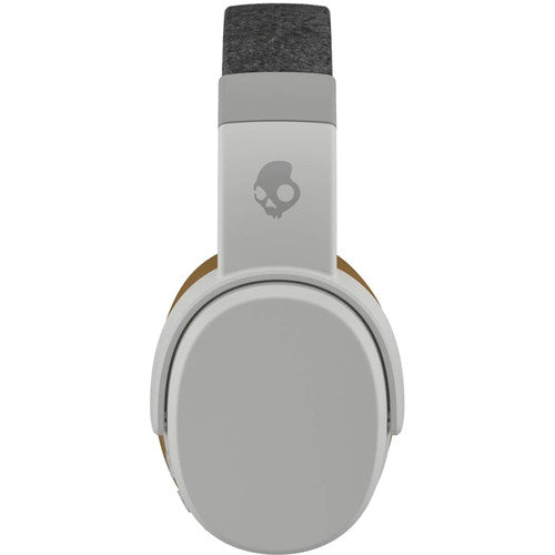 Skullcandy Crusher Wireless Over-Ear Headphones with 40 Hours Battery Life, Bluetooth, Noise Isolation (Grey/Tan, Red, Black)