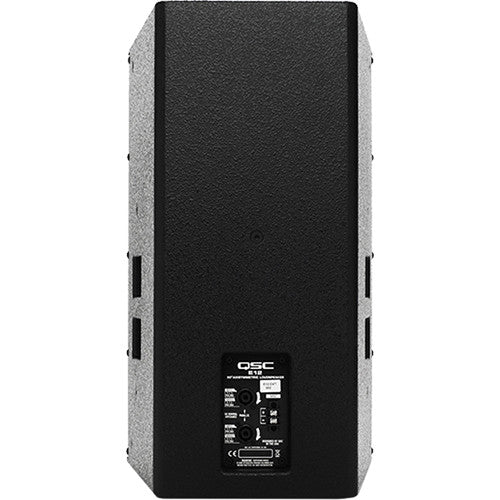 QSC E112 1600W 12" 2-Way Passive Loudspeaker (Black)
