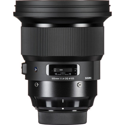 Sigma 105mm f/1.4 Super Multi-Layer Coating Full-Frame Format DG HSM Art Lens for Canon EF