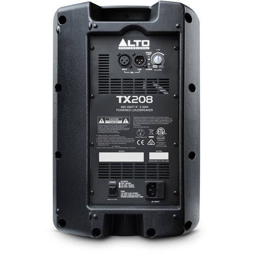 Alto Professional TX208 8" 2-Way 300W Powered Loudspeaker