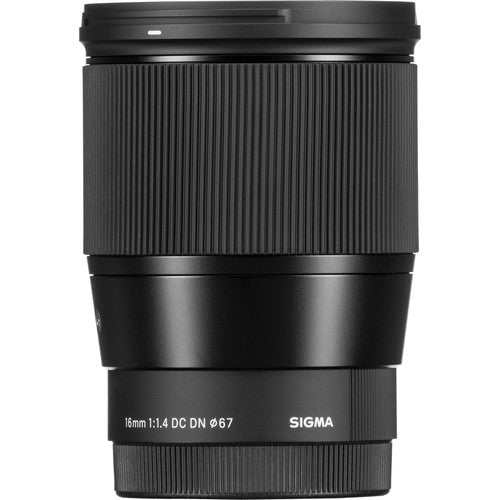 Sigma 16mm f/1.4 DC DN Contemporary Lens for Sony E-Mount Lens/ APS-C Format