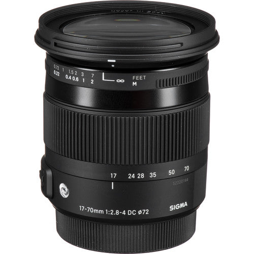 Sigma 17-70mm f/2.8-4 DC Macro OS HSM Contemporary Lens for Nikon F