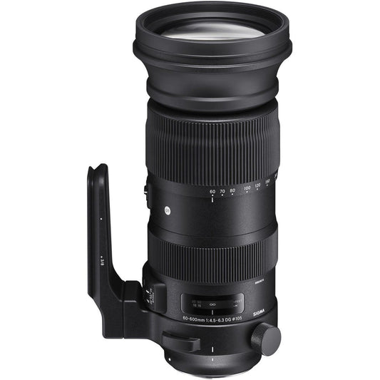 Sigma 60-600mm f/4.5-6.3 FX Format DG OS HSM Sports Lens for Nikon F
