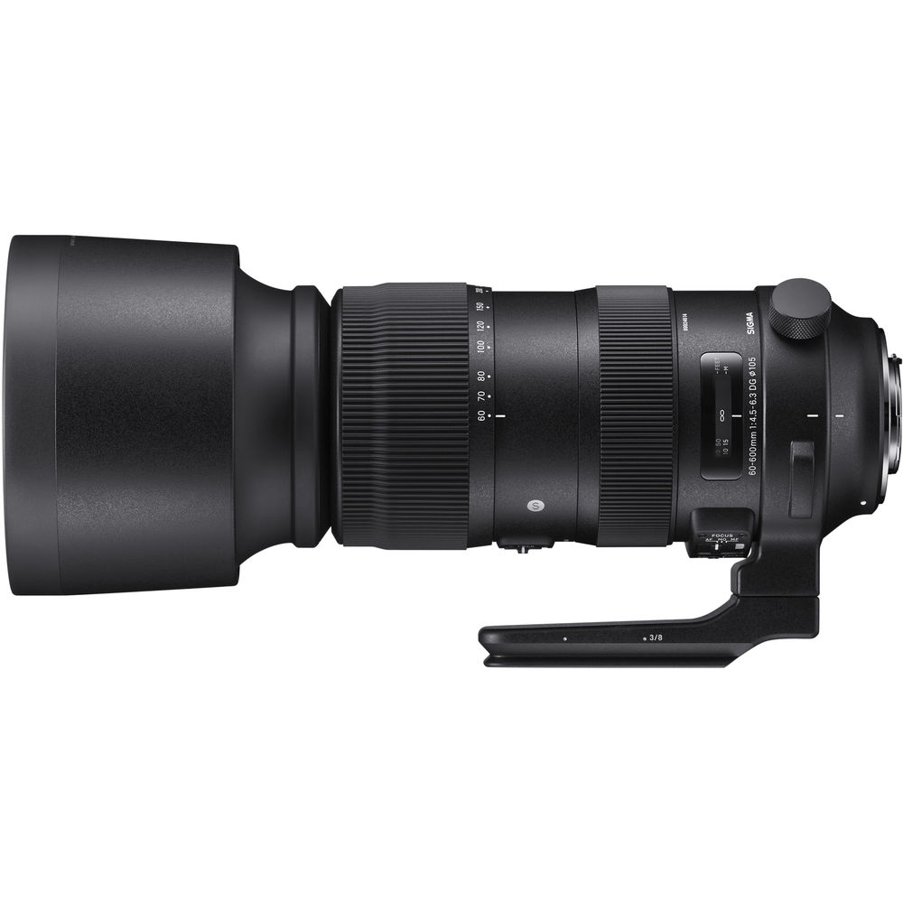 Sigma 60-600mm f/4.5-6.3 Intelligent OS Image Stabilization DG OS HSM Sports Lens for Canon EF