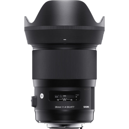 Sigma 28mm f/1.4 Wide-Angle Prime Full-Frame Format DG HSM Art Lens for Canon EF