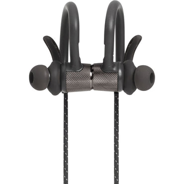 [CLEARANCE] JBL Under Armour Pivot Black Wireless Sport In-Ear Headphones Sweatproof Waterproof Workout Athletics (Black, White)