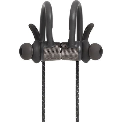 [CLEARANCE] JBL Under Armour Pivot Black Wireless Sport In-Ear Headphones Sweatproof Waterproof Workout Athletics (Black, White)