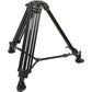 Manfrotto MVKN8TWINM Nitrotech N8 Video Head & Twin Leg Tripod with Mid-Level Spreader
