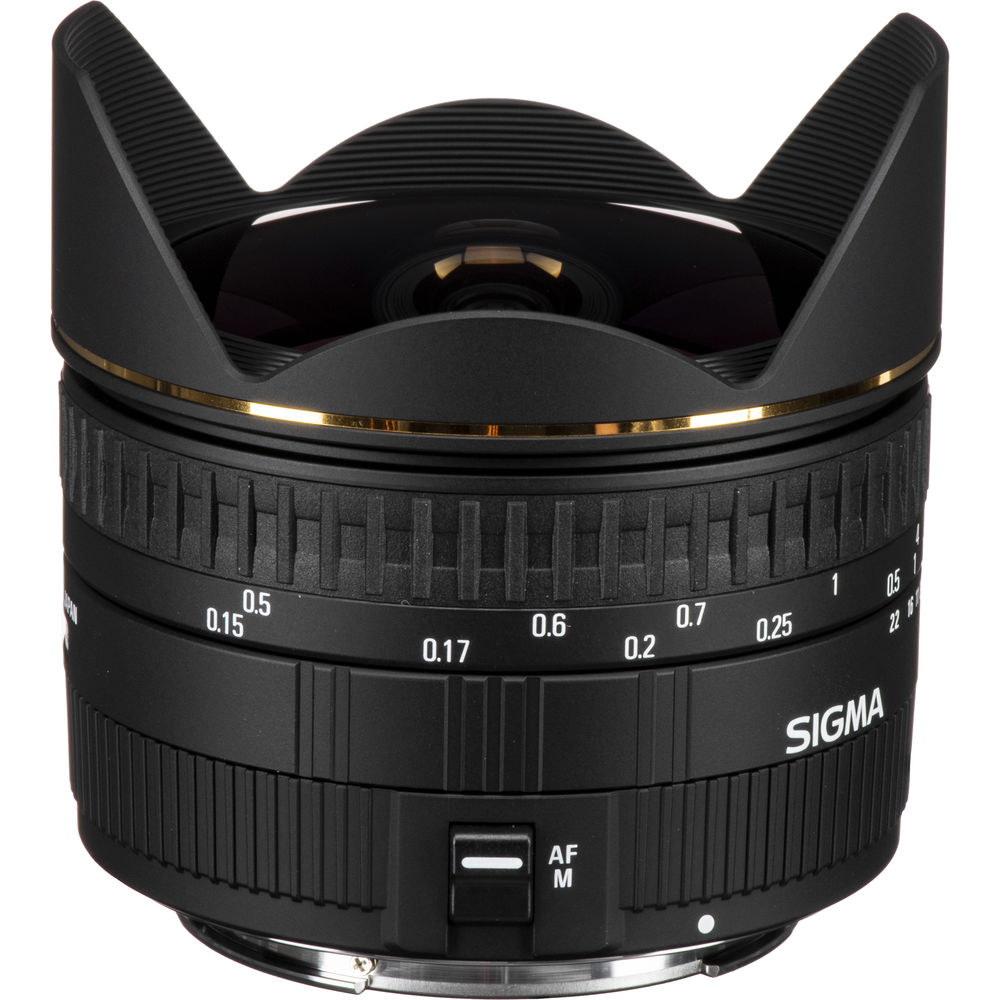 Sigma 15mm f/2.8 Full-Frame Format EX DG Diagonal Fisheye Lens for Canon EF