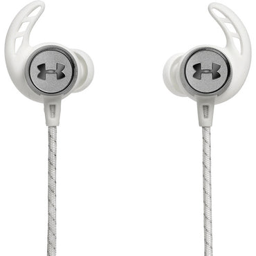 [CLEARANCE] JBL UA Sport Wireless REACT Under Armour Bluetooth Earphones Waterproof IPX7 In-Ear Headphones up to 9 Hours Playtime (Black, White)