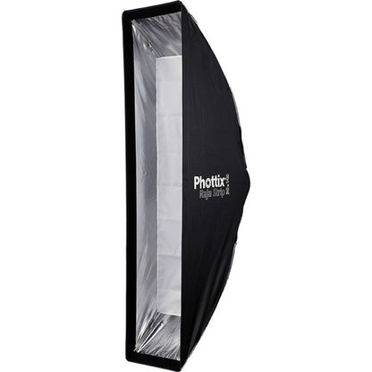 Phottix Raja Strip Softbox with Grid 30x140cm or 12x55 Inches