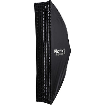 Phottix Raja Strip Softbox with Grid 30x140cm or 12x55 Inches