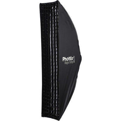 Phottix Raja Strip Softbox with Grid 30x140cm or 12x55 Inches