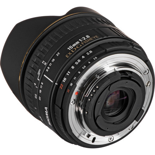 Sigma 15mm f/2.8 FX-Format EX DG Diagonal Fisheye Lens for Nikon