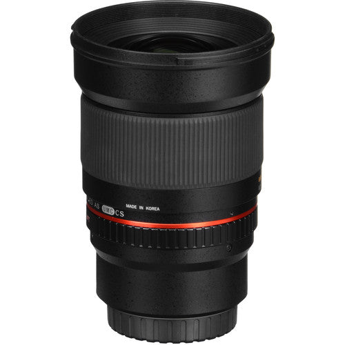 Samyang 16mm f/2.0 ED AS UMC CS Wide Angle Prime Lens for Fujifilm X Mount SY16M-FX