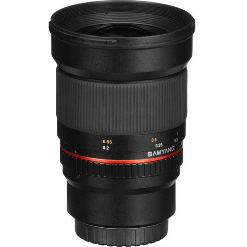 Samyang Manual Focus 16mm f/2.0 ED AS UMC CS Lens for Sony E Mount Mirrorless Cameras