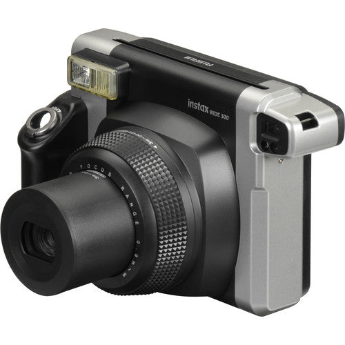 Fujifilm Instax Wide 300 Instant Film Camera - Black/Silver - Working