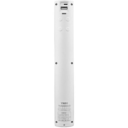 Yongnuo YN60 3200K-5600K Bi-Color and RGB LED Video Light and Power Bank