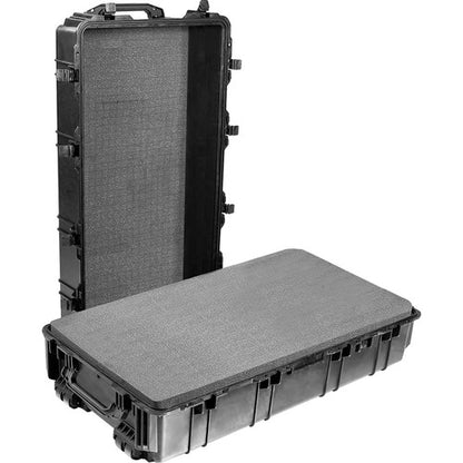 Pelican 1780 Protector Transport Case with Wheels Dustproof Watertight Unbreakable Hard Casing with Automatic Purge Valve (with Foam) (Black)