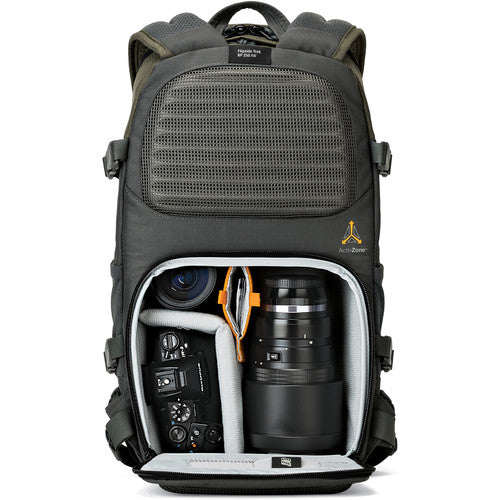 Lowepro Flipside Trek BP 250 AW Backpack Camera Bag (Gray/Dark Green)