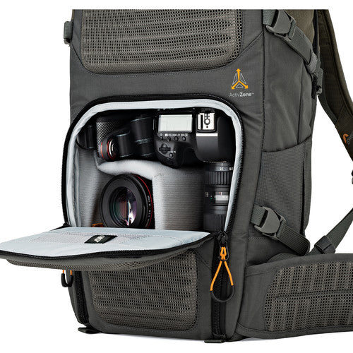 Lowepro Flipside Trek BP 350 AW Backpack Camera Bag (Gray/Dark Green)