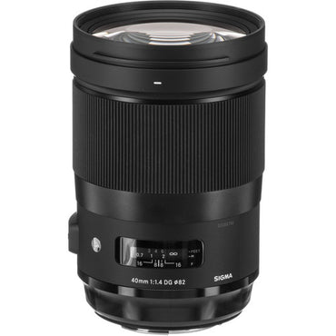 [CLEARANCE] Sigma 40mm f/1.4 Weather-Sealed, Protective Front Coating DG HSM Art Lens for Canon EF