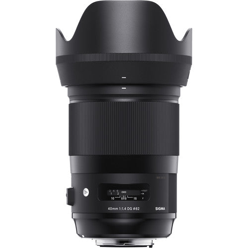 CLEARANCE] Sigma 40mm f/1.4 Weather-Sealed, Protective Front