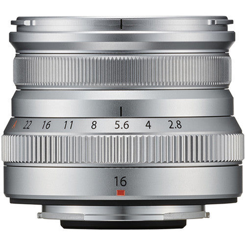 Fujifilm Fujinon XF 16mm f/2.8 R WR X-Mount Mirrorless Camera Lens (Silver)