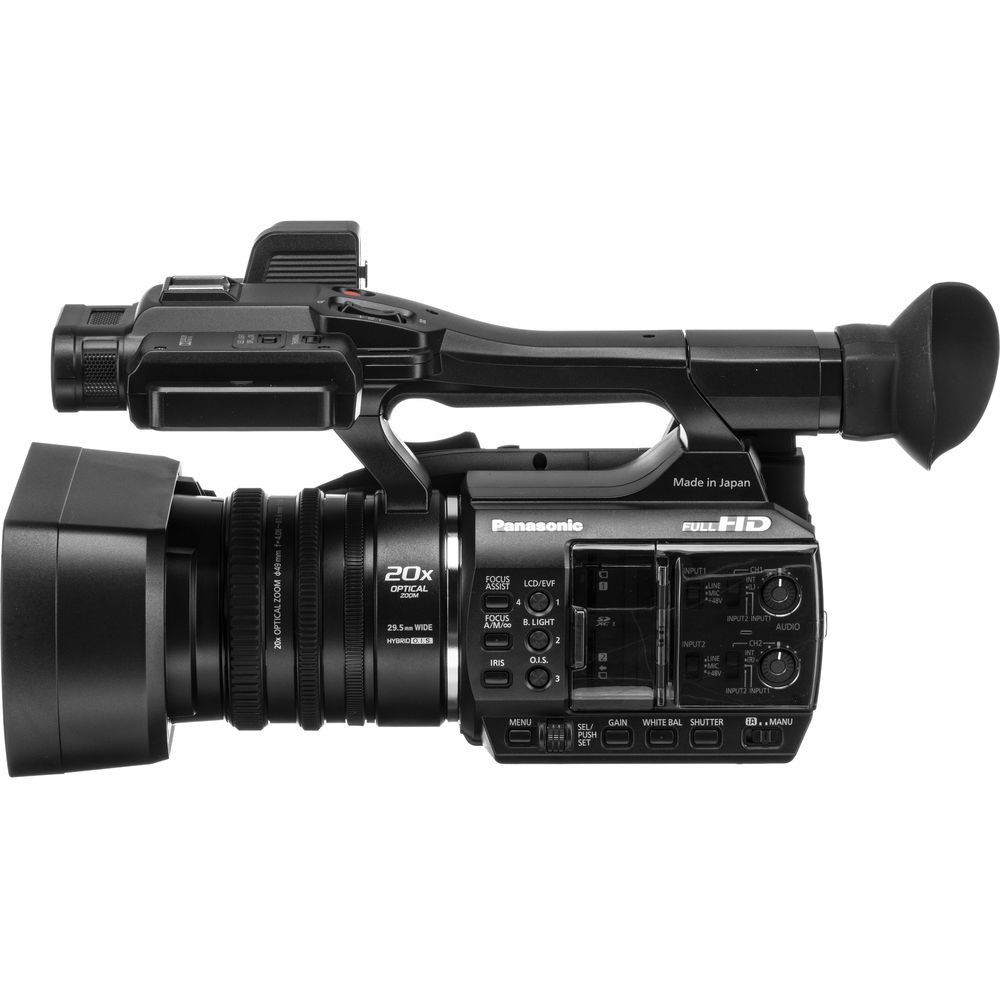 Panasonic AG-AC30 Full HD Video Camera Camcorder with Touch Panel LCD Viewscreen and Built-In LED Light