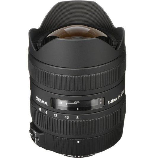 Sigma 8-16mm f/4.5-5.6 Ultra-Wide Zoom DC HSM Lens for Nikon F-mount