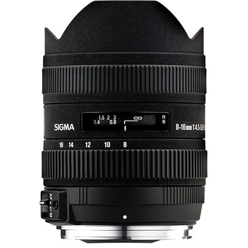 Sigma 8-16mm f/4.5-5.6 DC HSM Lens for Canon EF-Mount