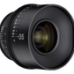 Samyang Xeen 35mm T1.5 Cine Lens (E-Mount) For Sony Mirrorless Camera Wide Angle Manual Focus Lens for Professional Cinema Videography