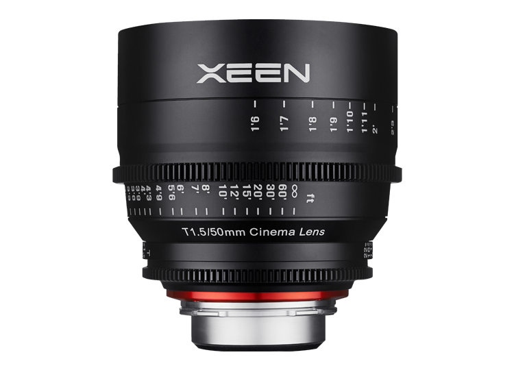 Samyang Xeen 50mm T1.5 Cine Lens (PL Mount) For Arri Camera for Professional Cinema Videography