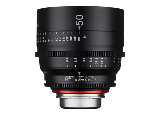 Samyang Xeen 50mm T1.5 Cine Lens (Sony-E Mount) For Sony Mirrorless Camera for Professional Cinema Videography