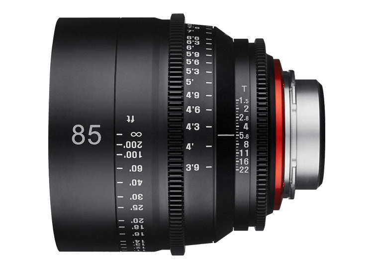 Samyang Xeen 85mm T1.5 Cine DS Lens (E Mount) For Sony E-Mount Mirrorless Cameras for Professional Cinema Videography