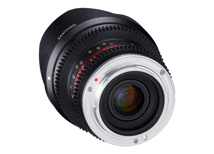 Samyang 12mm T2.2 Manual Focus Wide Angle Cine Lens (E-Mount) For Sony Mirrorless Cameras for Professional Cinema Videography and Filmmaking