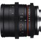 Samyang 50mm T1.3 Manual Focus Compact High-Speed Cine Lens (E-Mount) For Sony Mirrorless Cameras for Professional Cinema Videography and Filmmaking