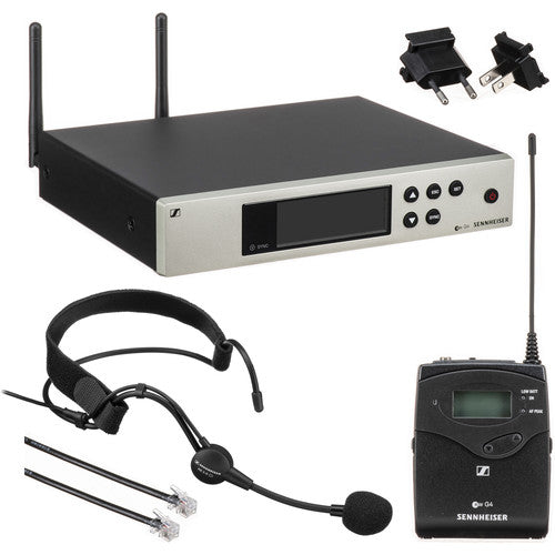 Sennheiser ew 100 G4-ME 3-II Wireless Bodypack System with ME 3-II Cardioid Headset Microphone (A1: (470 to 516 MHz))