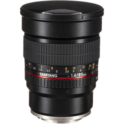 Samyang Manual Focus 85mm f/1.4 Aspherical IF Lens for Sony E-Mount Cameras SY85M-E