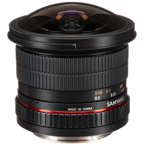 Samyang Manual Focus 12mm f/2.8 ED AS NCS Fisheye Lens for Canon EF Mount