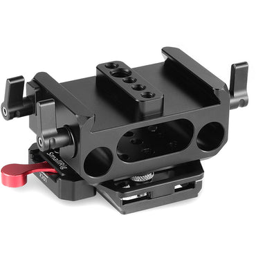 [CLEARANCE] SmallRig 501PL-Compatible Aluminum Baseplate for BMPCC 6K and 4K - DBM2266B