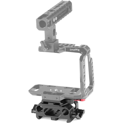 [CLEARANCE] SmallRig 501PL-Compatible Aluminum Baseplate for BMPCC 6K and 4K - DBM2266B
