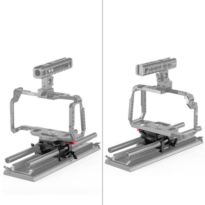 [CLEARANCE] SmallRig 501PL-Compatible Aluminum Baseplate for BMPCC 6K and 4K - DBM2266B