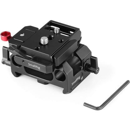 [CLEARANCE] SmallRig 501PL-Compatible Aluminum Baseplate for BMPCC 6K and 4K - DBM2266B