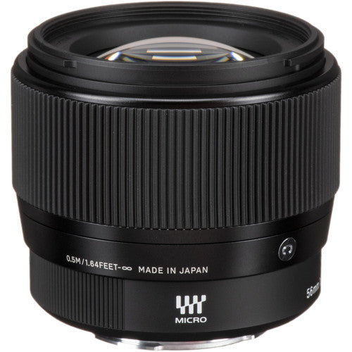 Sigma 56mm f/1.4 Weather-Sealed Construction DC DN Contemporary Lens for Micro Four Thirds